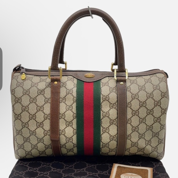 Vintage Gucci Boston Bag - Picture 1 of 7